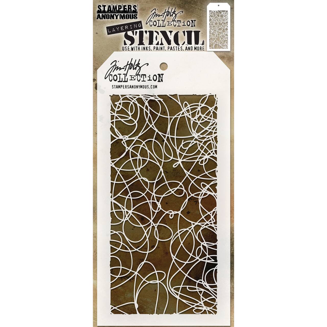 Stampers Anonymous Tim Holtz&#xAE; Doodle Layered Stencil